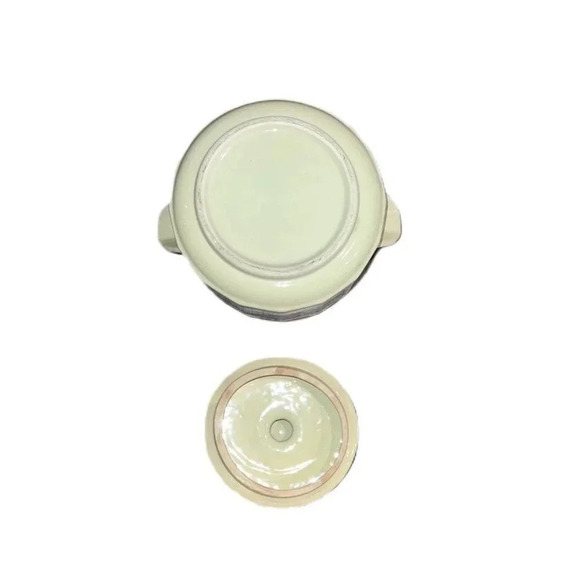 Vintage Ceramic Mushroom Vegetable Crock With Lid - Picture 7 of 7